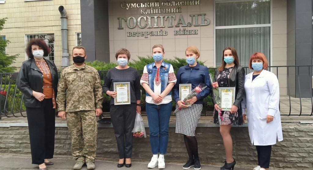 Колектив закладу відзначено Подякою Міністерства у справах ветеранів