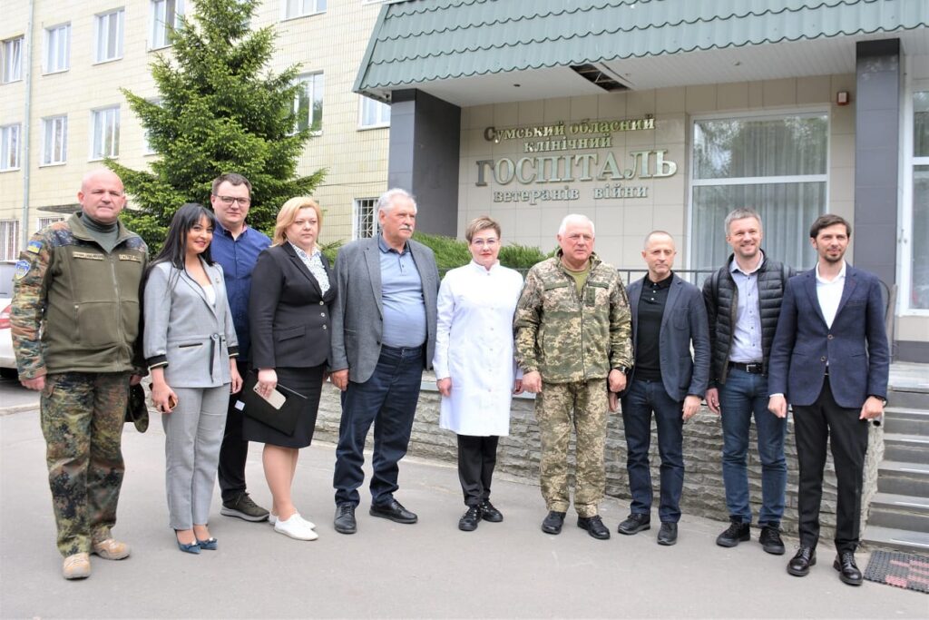 Сумський обласний госпіталь ветеранів отримав сучасне обладнання