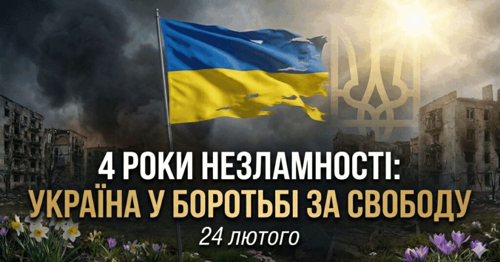 4 роки опору та відваги...