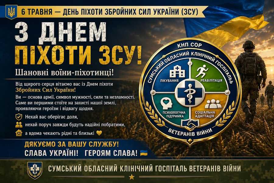6 травня - День піхоти Збройних Сил України